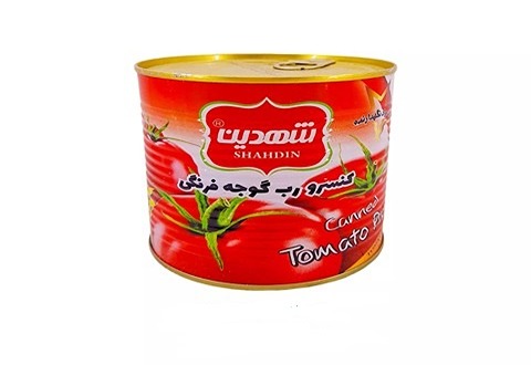 خرید و قیمت رب گوجه شهدین + فروش عمده